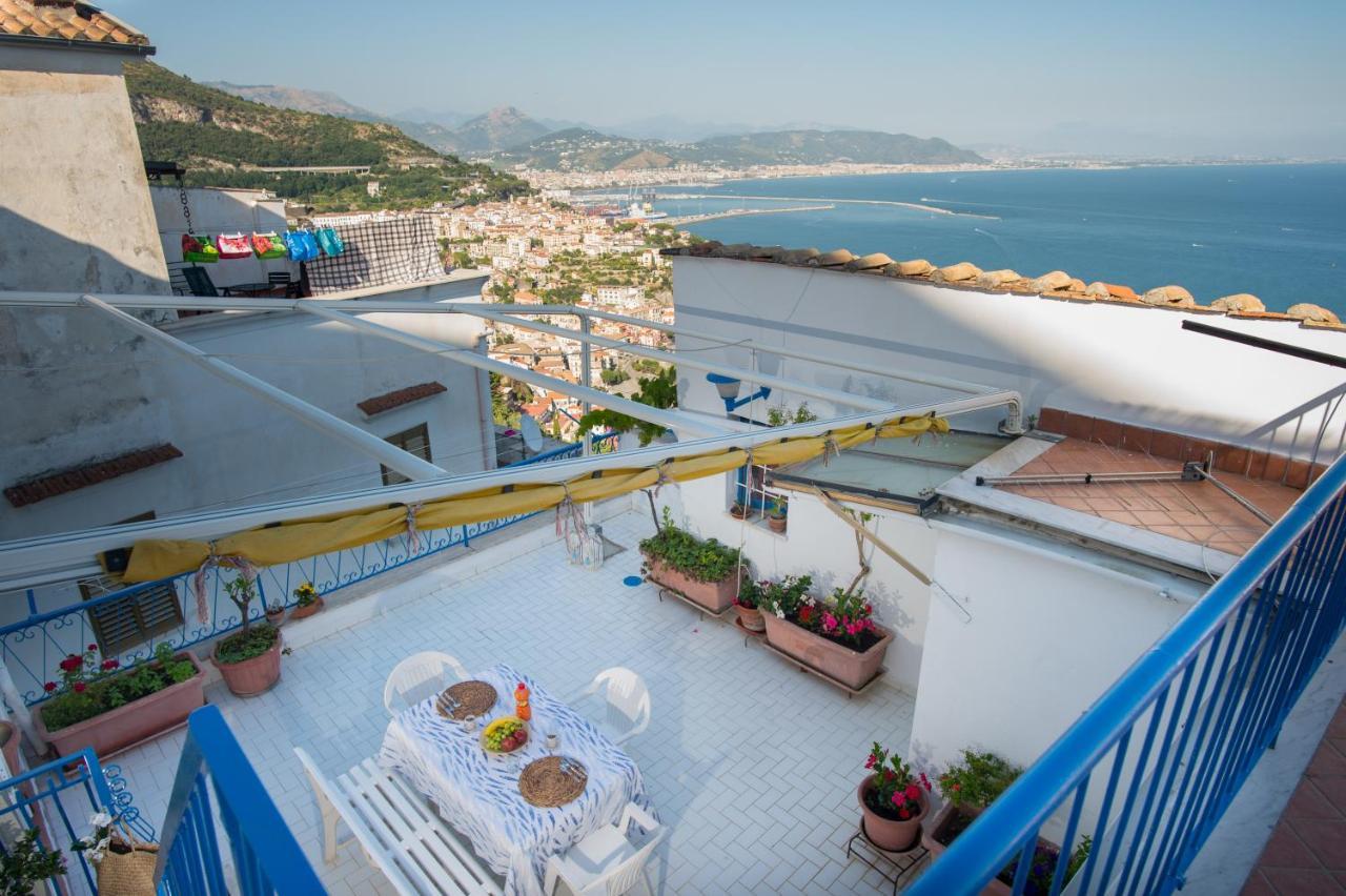 Amalfi Coast Sea View Villa Vietri Eksteriør bilde